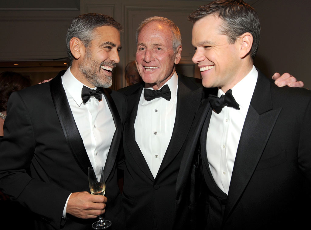 George Clooney, Jerry Weintraub, Matt Damon George Clooney, Jerry Weintraub, Matt Damon